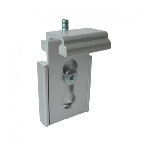 Platine de tension murale pour profilés 17x44 et 15x30