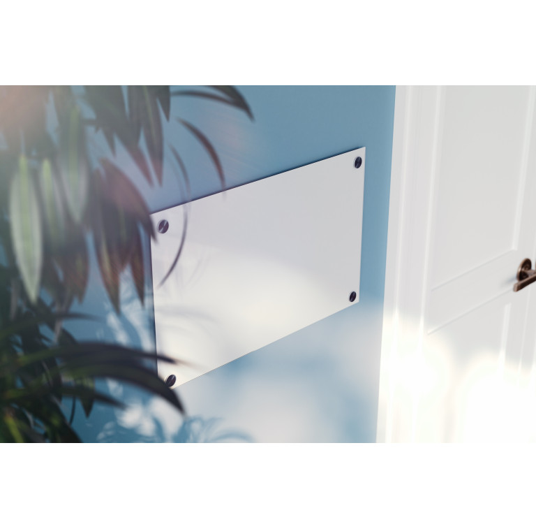Fixations murales pour plaques